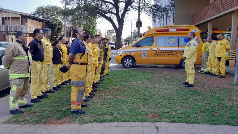 Bomberos Voluntarios del Paraguay se alistan para la gran colecta anual, que arranca el próximo 27 y se prolonga hasta el 4 de octubre.