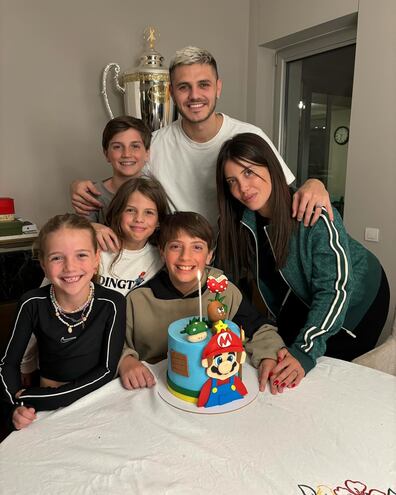 La familia de Wanda Nara está de doble festejo. Ayer Mauro Icardi cumplió 31 y hoy Benedicto López llega a los 12 años.