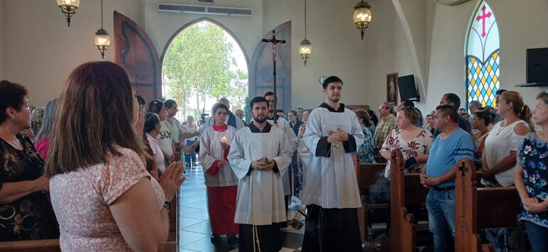 Apertura del Jubileo por los 800 años del Pesebre de Greccio y por los 25 años de Gotas de Paz.