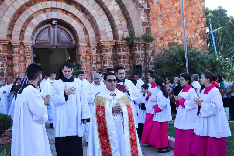 Actos por el inicio del Jubileo 2025 en Villarrica.