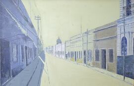 Esperanza Gill: Vista de Asunción de principios del siglo XX. Calles Palma y 14 de Mayo (1980).