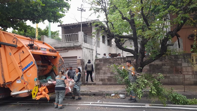 Una de las viviendas intervenidas por la Municipalidad de Asunción, en el barrio Ciudad Nueva.