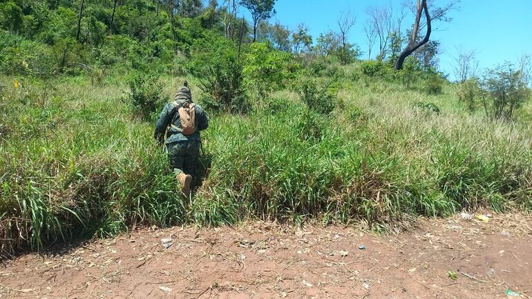 Las incursiones continúan en la zona del cerro Guasu, departamento de Amambay