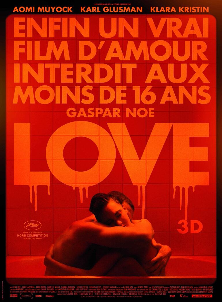 Afiche de Love (Gaspar Noé, 2015).