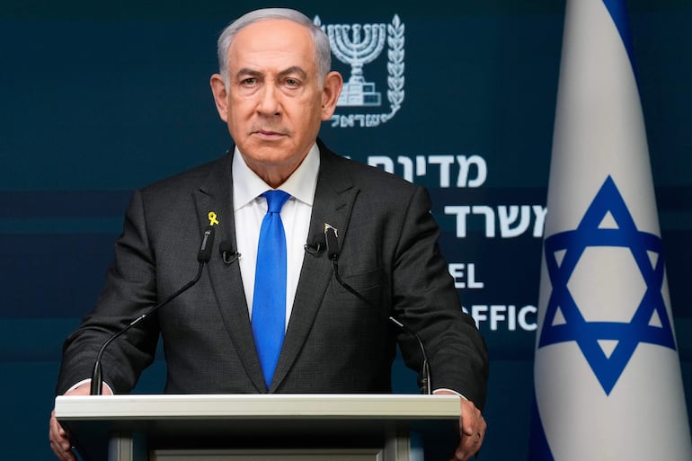 Benjamin Netanyahu, primer ministro de Israel.