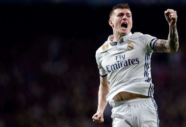 El alemán Toni Kroos, futbolista del Real Madrid. 