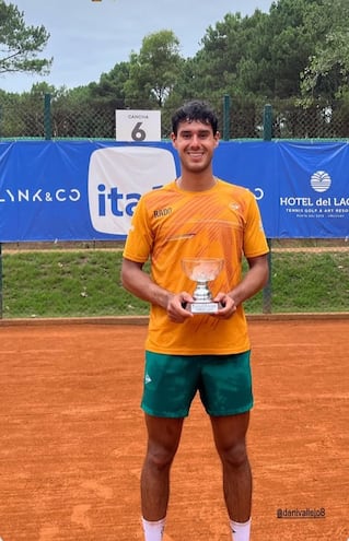 En Punta del Este, Dani Vallejo ganó su primer torneo del año.