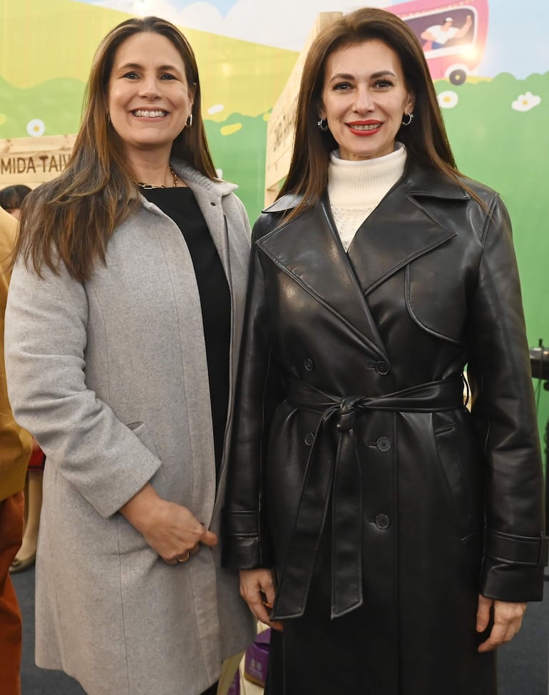 Lorena Méndez y Carina Daher. 