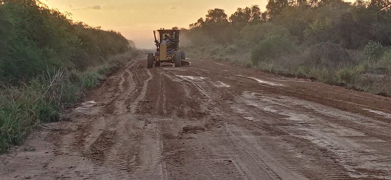 Los caminos estaban clausurados en las zonas más críticas pero ahora los pobladores ya pueden circular.