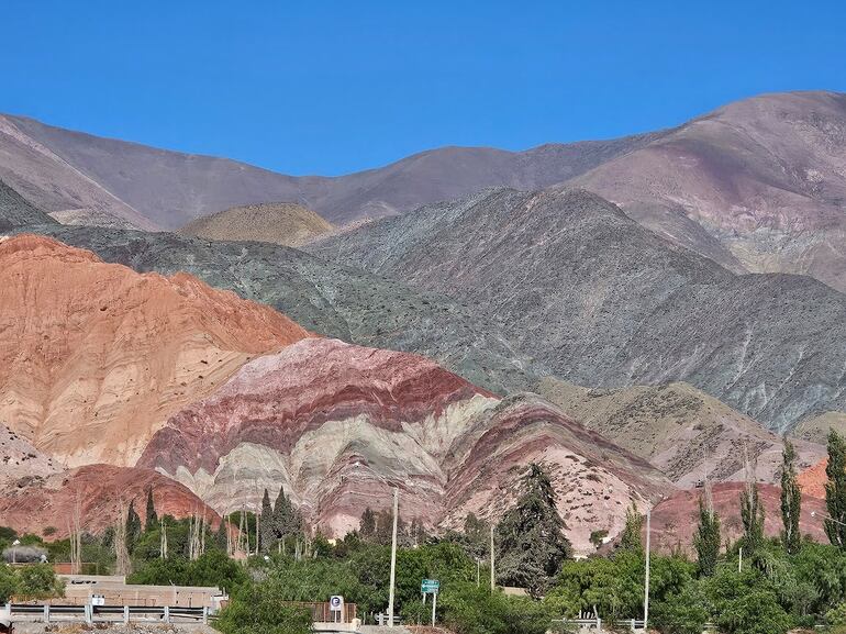 El Cerro de los Siete Colores en Purmamarca, Jujuy.