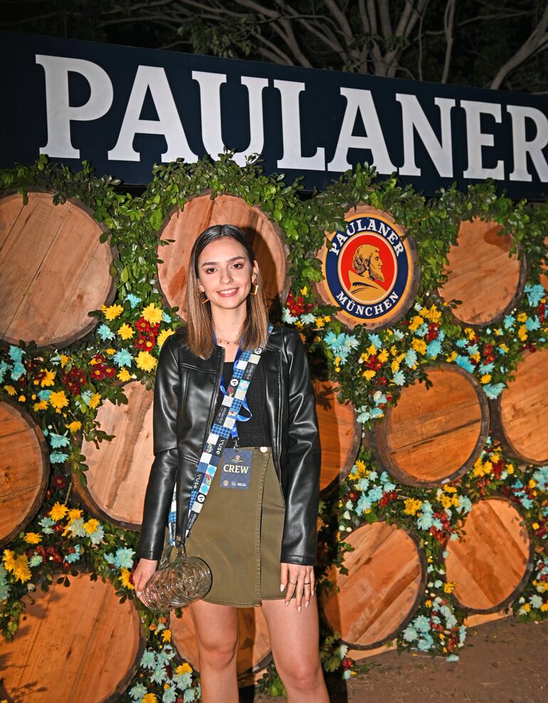 María Paz Battilana, brand manager de Paulaner.