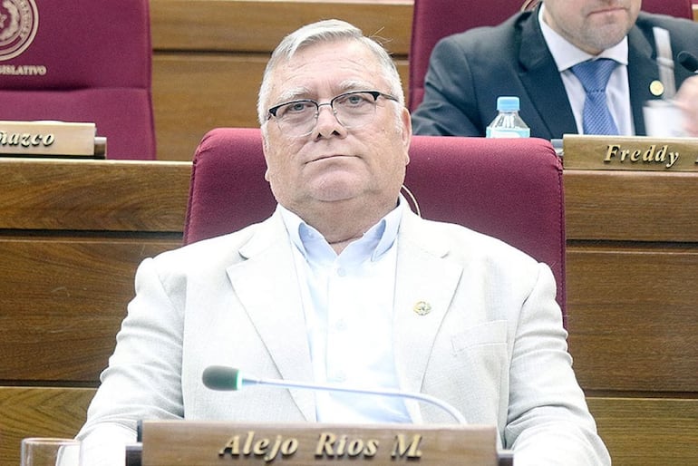 Alejo Ríos (PLRA), diputado por Caaguazú.