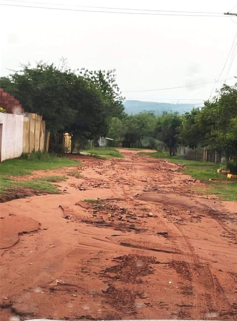 Se prevé construir unos 800 metros lineales de empedrado en el barrio San Ignacio de Loyola de La Colmena.