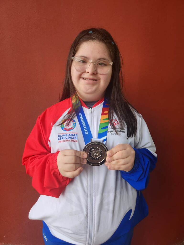 Ingrid Schreiber, medalla de plata.