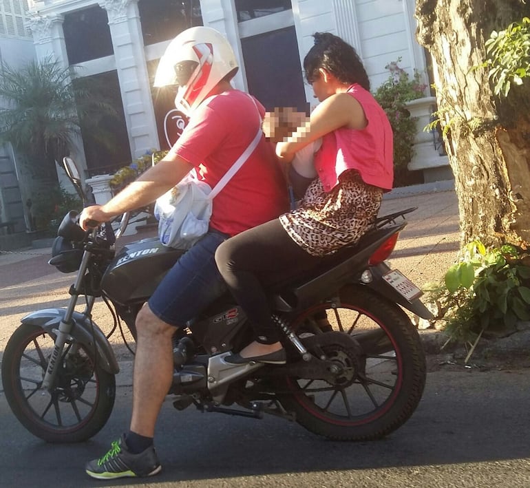 Ocho niños y adolescentes sufrieron la última semana accidentes a bordo de motocicletas.