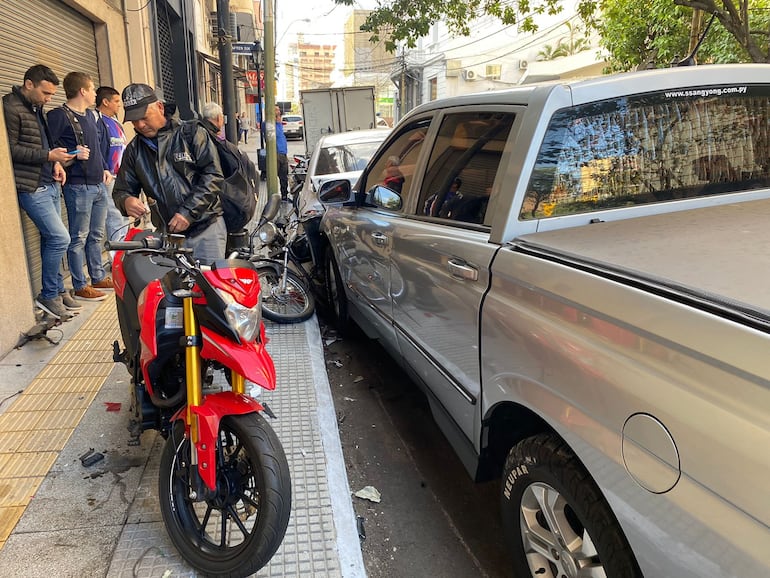 accidente tránsito asunción