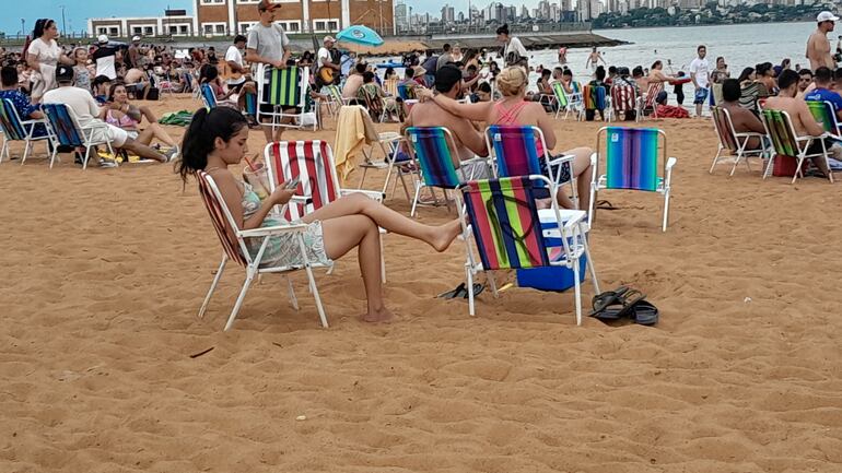 Playa San José de Encarnación.