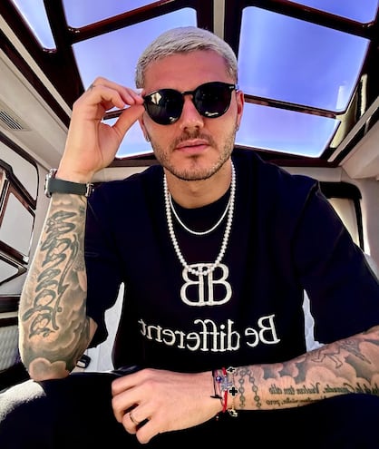 El costo del nuevo automóvil Rolls Royce de Mauro Icardi rondaría los 24 millones de euros. (Instagram/Mauro Icardi)