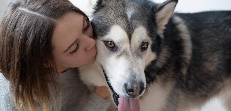 Es normal querer tanto a los animales domésticos que se siente la necesidad de besarlos, acariciarlos o mimarlos en algún momento del día.