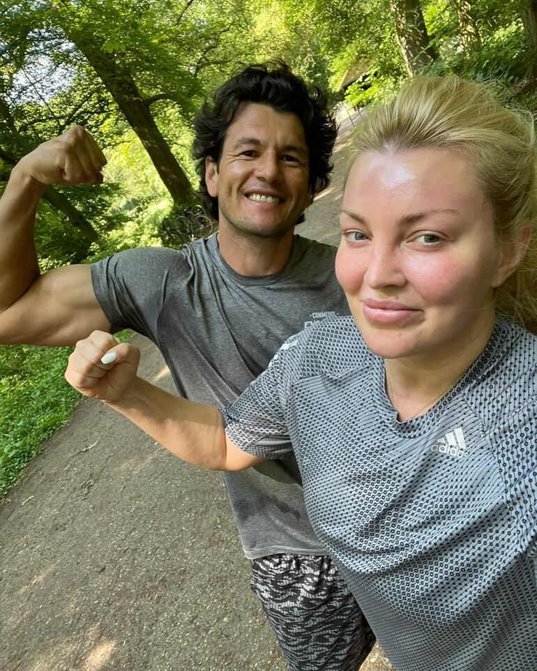 ¡Siempre juntos! Nelson Haedo Valdez y su esposa Tynka. (Instagram/Tynka Valdez)