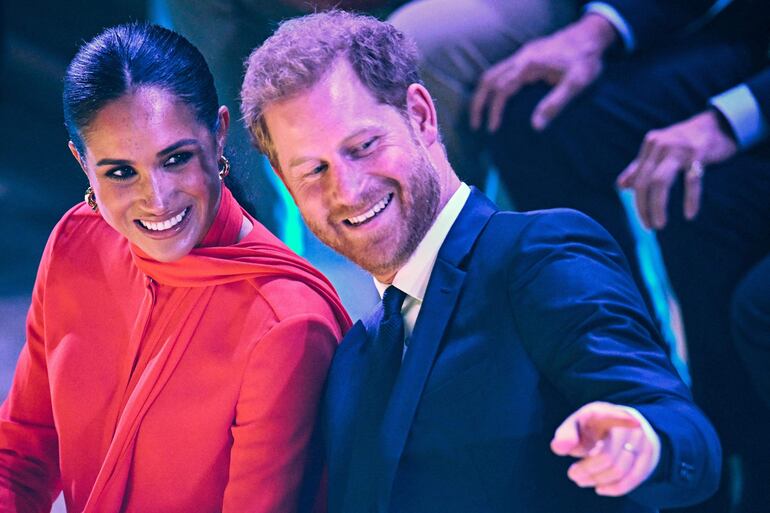 Recordemos que la docu-serie Meghan & Harry fue el debut más visto en Netflix en la categoría documental. (Oli SCARFF / AFP)