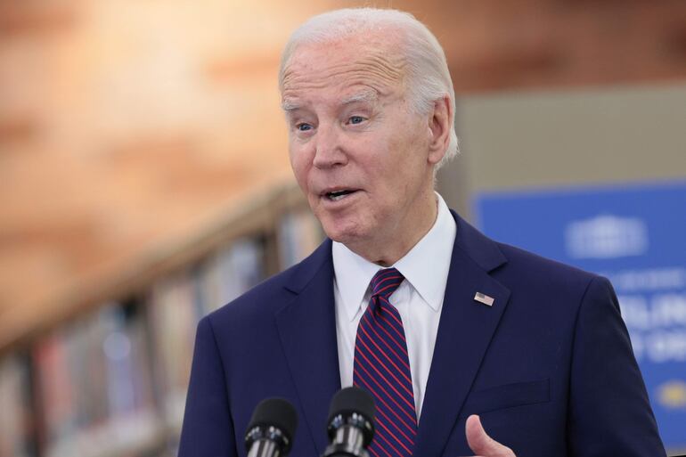 Joe Biden, presidente de los Estados Unidos.