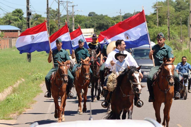 Ypané: la VII edición de la cabalgata histórica se realiza mañana