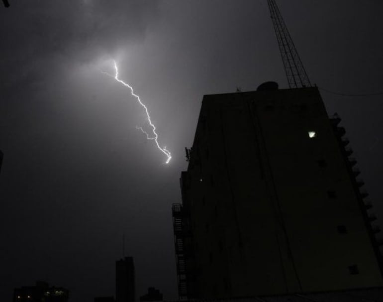 Imagen ilustrativa: una tormenta eléctrica.