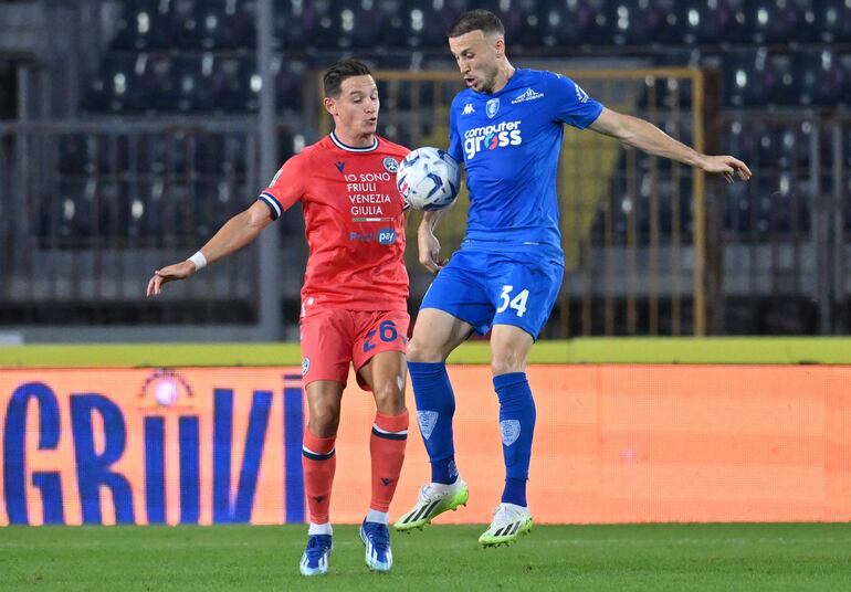 Empoli y Udinese empataron sin goles en el calcio italiano