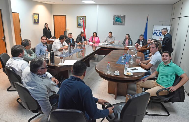 Lla bancada liberal se reunió hasta casi la noche de ayer, sin llegar a acuerdo único, si aceptar la vicepresidencia segunda o desmarcarse firmemente como oposición. 