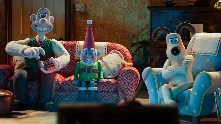 Escena de "Wallace y Gromit: La venganza se sirve con plumas". La película de animación stop motion llegará a Netflix el próximo 3 de enero.