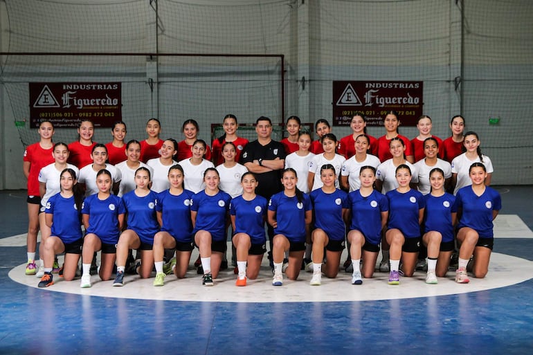 La selección paraguaya U14 que defenderá el cetro conseguido el año pasado en Mendoza.