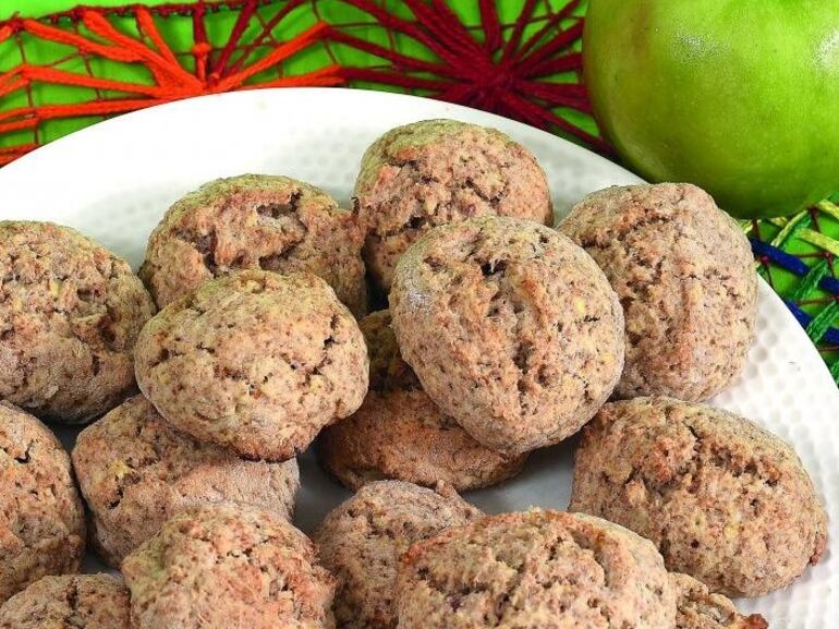 Scones de manzana.