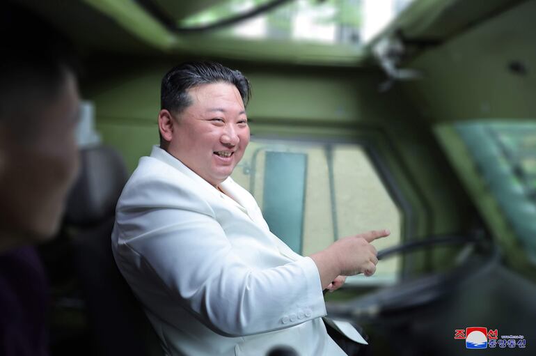 Líder de Corea del Norte, Kim Jong Un.