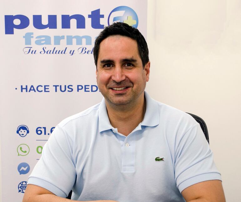 Juan Pablo Wunder, gerente general de Punto Farma.