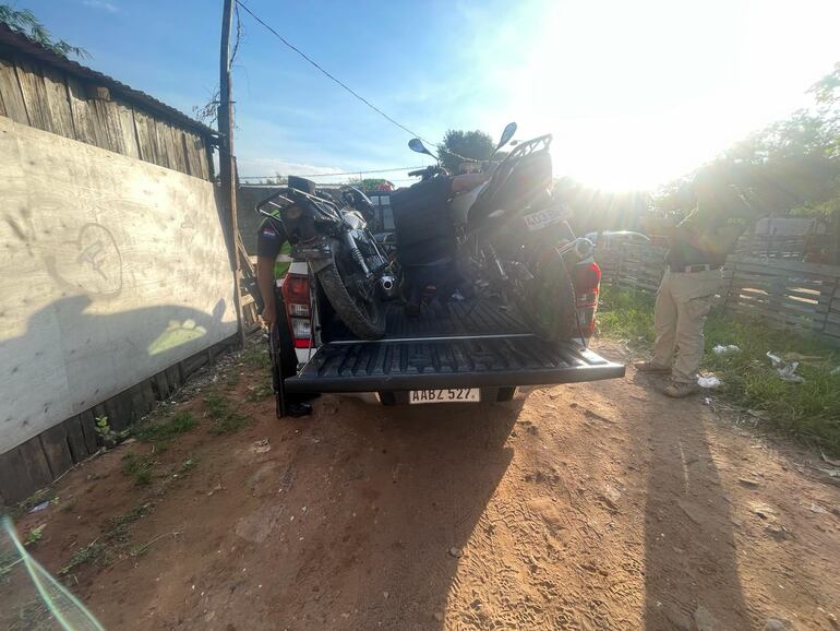 allanamiento asaltos Policía motos