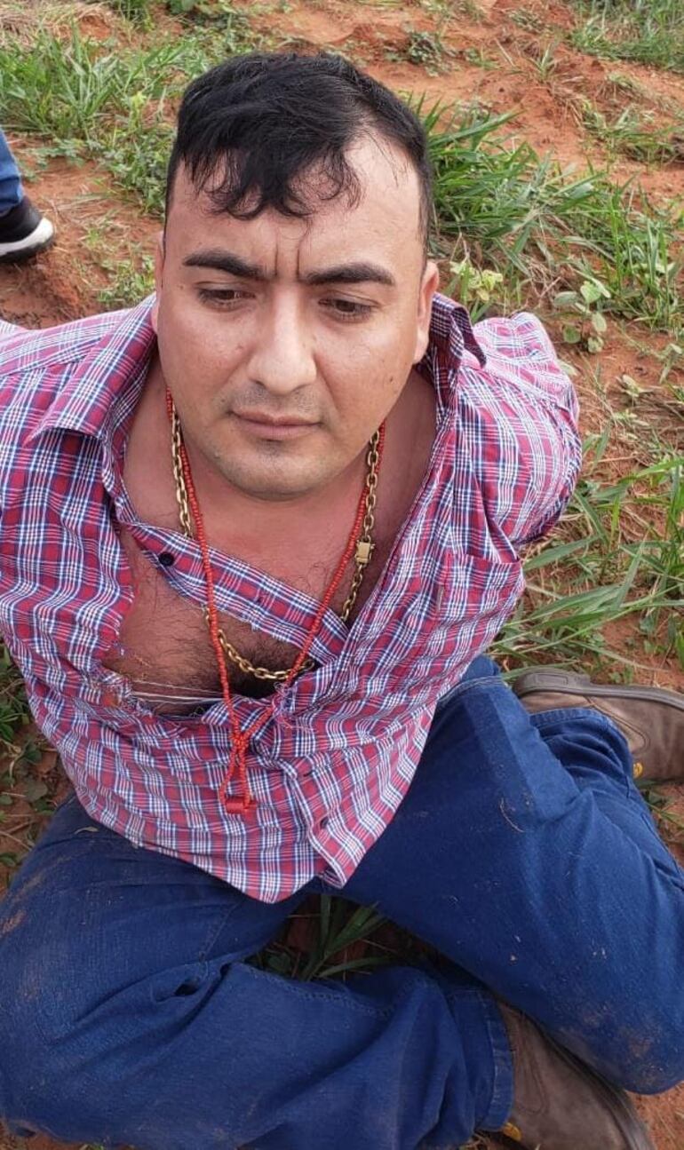 Rodrigo Pedrozo, alias Kavajú, detenido en Operativo Horse