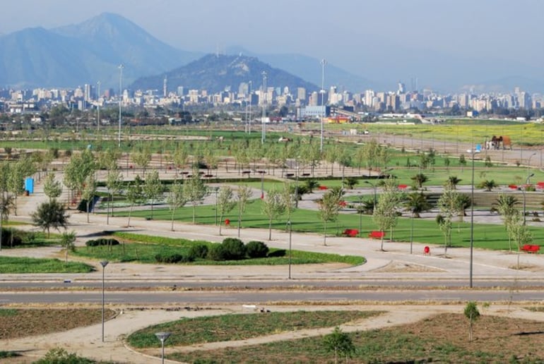 Parque Bicentenario Los Cerrillos. Foto extraída de la web del Ministerio de Deportes, Gobierno de Chile.