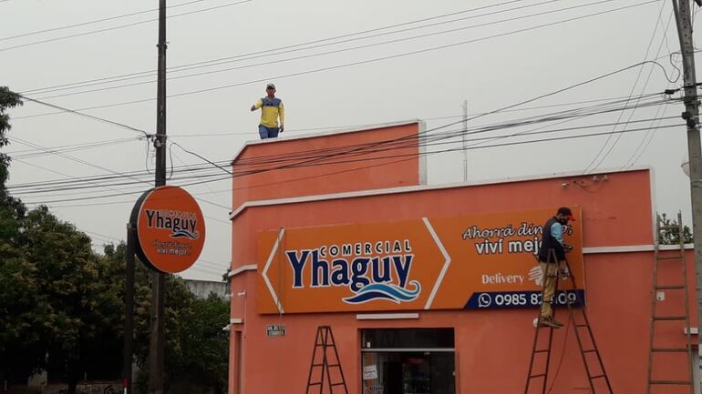 El Comercial Yhaguy  de Itacurubí de la Cordillera fue visitado po delincuentes.