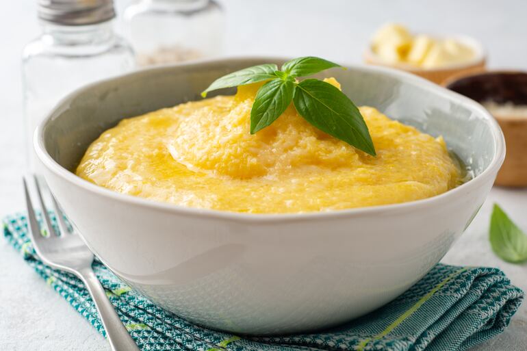 Polenta.