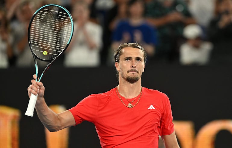 Alexander Zverev pasó de ronda en Australia