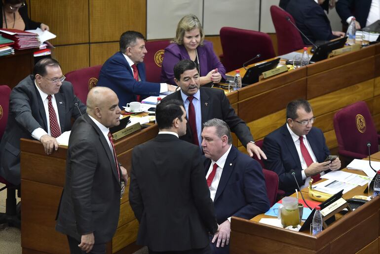 Sesión de la Cámara del Senado (Foto archivo)