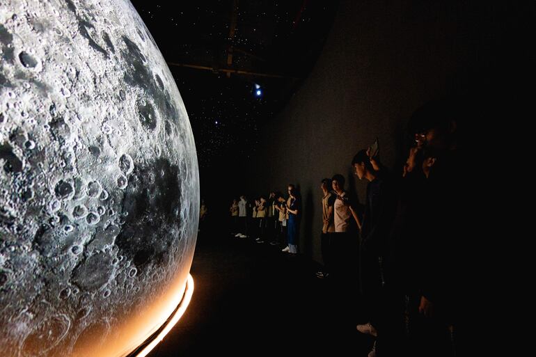 El planetario San Cosmos estará habilitado este fin de semana.