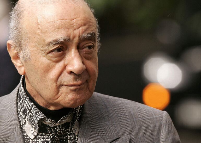 Mohamed Al Fayed en una foto de archivo.