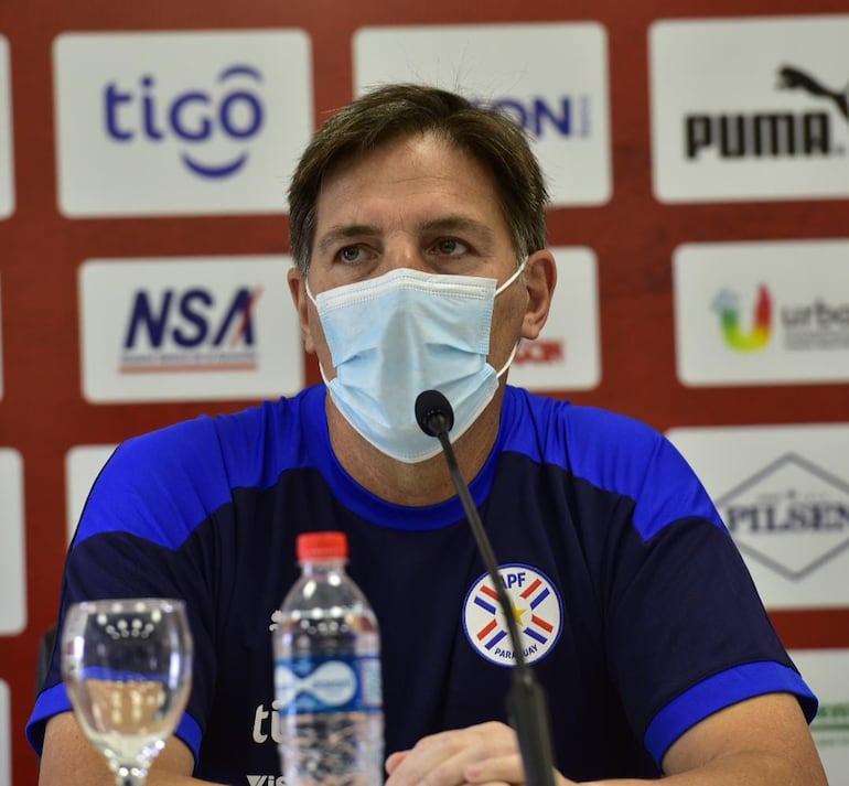 Eduardo Berizzo, seleccionador de Paraguay.