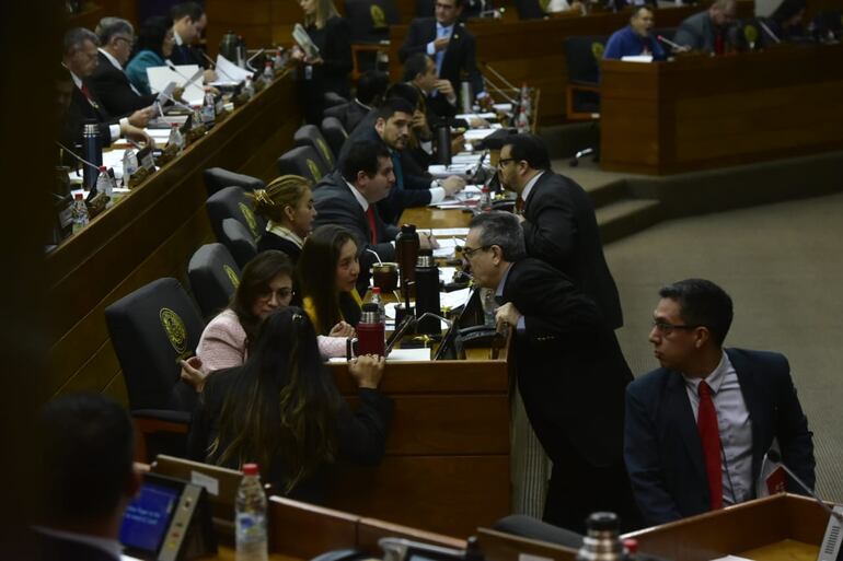 Los diputados colorados se opusieron en el pedido de renuncia de Hernán Rivas del JEM.