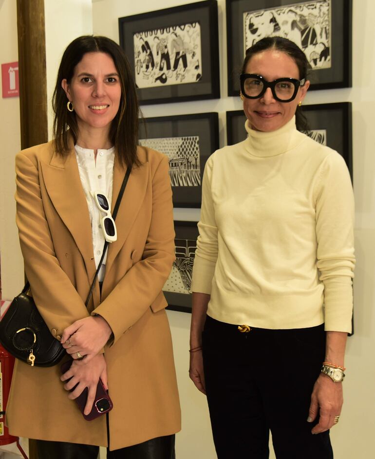 Josefina Otero y Claudia Casarino.