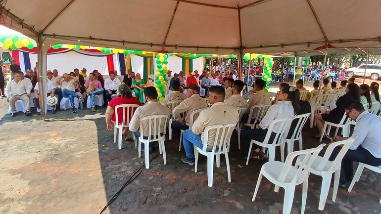 Festejo por los 45 años de colonización del distrito de Tembiaporâ.