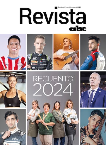 Diego Gómez, Joshua Duerksen, Berta Rojas, Fau Zaldívar, Ale Alonso, Gustavo Alfaro, Diego Domínguez Bejarano, Chiara Pederzani, Bella Rosa Estigarribia, Johanna Borgognon, Giovanna Pederzani,  Gustavo Alfaro y Aye Alfonso en el recuento 2024 de la Revista Dominical.