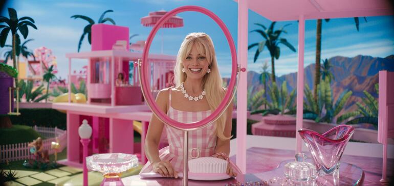 "Barbie" fue la película más taquillera en el mundo en 2023.